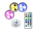 Waterproof remote control tea lights