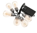 LED Edison bulb 6 piece string lights