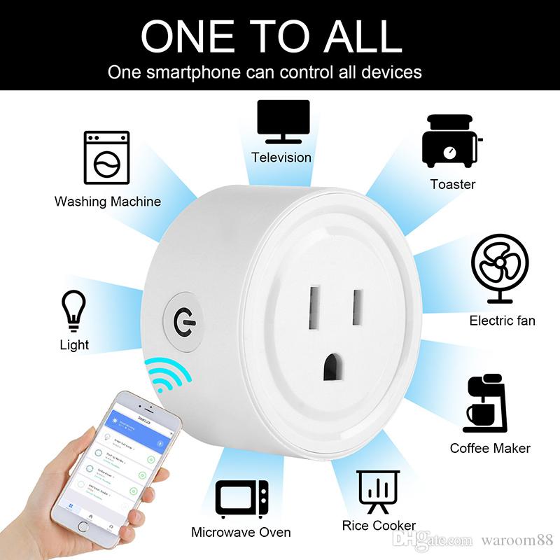 Conector WIFI para receptaculo Alexa, android, iphone