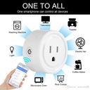 Conector WIFI para receptaculo Alexa, android, iphone