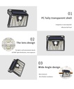 cx Wall light 33 LED black shell