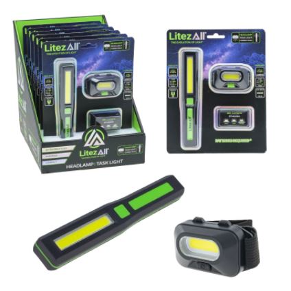 Bateria:Combo blip y head lamp, 6/24 - 24358