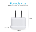 Small US plug