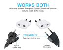 Small US plug
