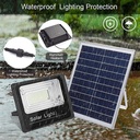 RK 60w Foco solar individual, con medidor led flood light
