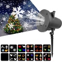 Luz de navidad holograma 12 efectos 4W-6W laser