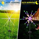 Navidad solar 112 led white + RGB estrella