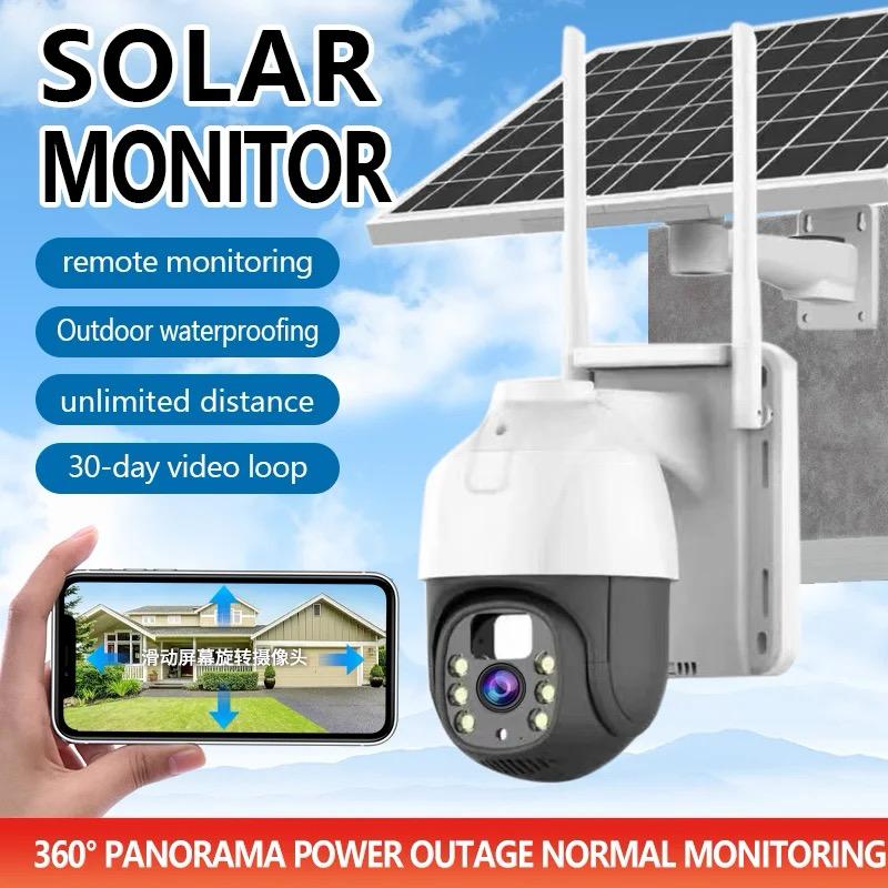 Camara solar wifi rotatoria V360