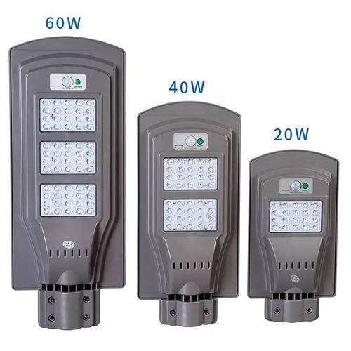 Foco solar 60W plastico con sensor de movimiento RK60WA