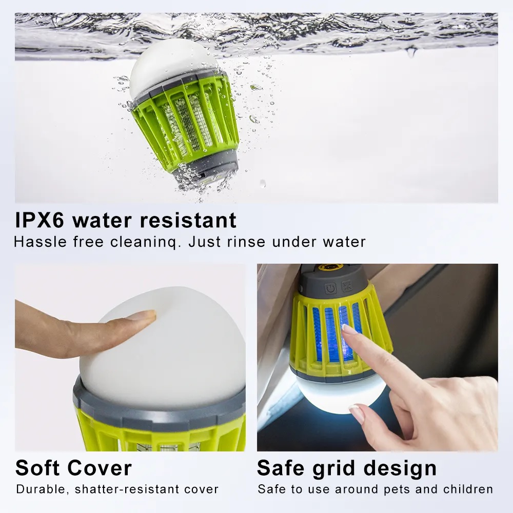 LAMPARA RECARGABLE MATA MOSQUITO HD (4/8)