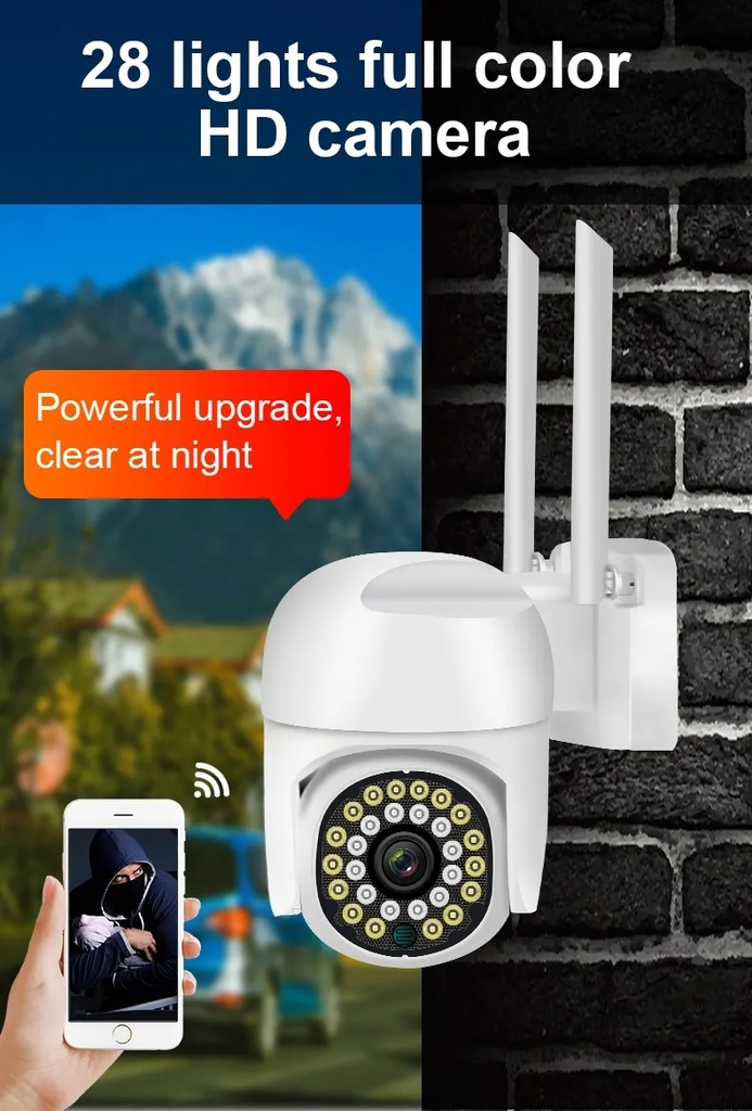 Camara wifi rotatoria YI IOT Electric 110v