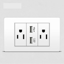 ViVeLUXUR Switch 2 way 1/3 Blanco