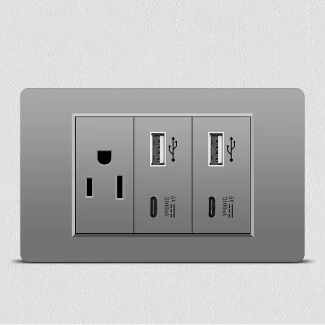 ViVeLUXUR Socket 1/3 Gris Receptaculo peq