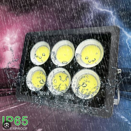 Flood light Negro 300w COB LED  Electrico