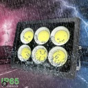 Flood light Negro 300w COB LED  Electrico