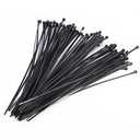 STRAP NEGRO HD 1/4 X 12" Tie rap paq 50
