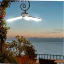 Luz de emergencia, tipo bombilla retractable work light