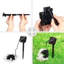 Luz solar navidad, gotas RGB (temporada)