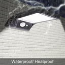 Mini foco solar, 36 LED rk-36