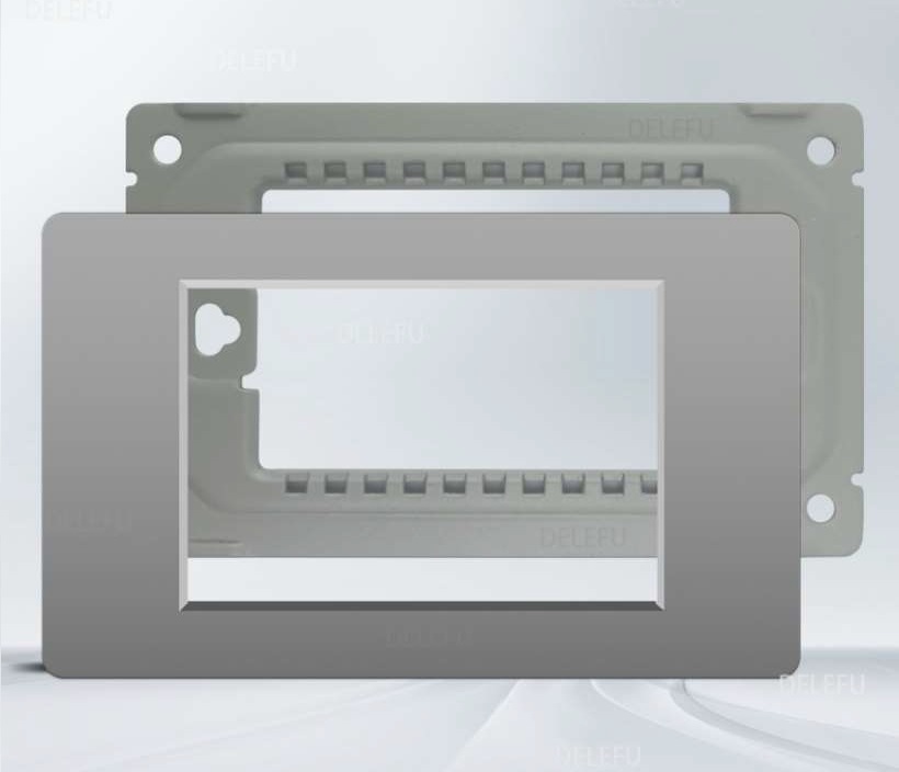 ViVeLUXUR Tapa gris plastica 2x4