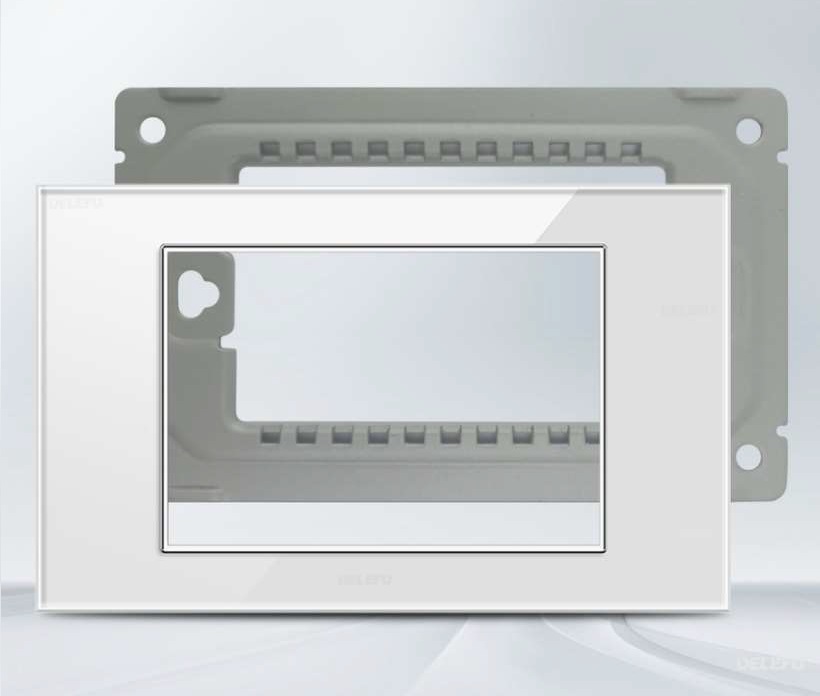 ViVeLUXUR Tapa blanca Cristal 2x4