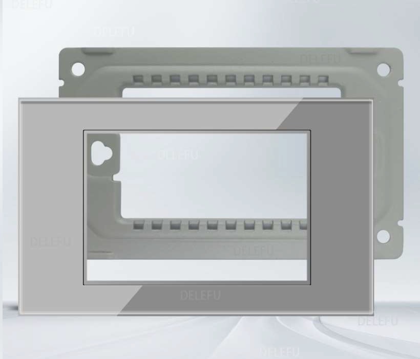 ViVeLUXUR Tapa gris Cristal 2x4