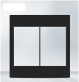 [9911] ViVeLUXUR Tapa 4x4 blanca plastica (copia)