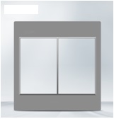 [9912] ViVeLUXUR Tapa 4x4 negra plastica (copia)