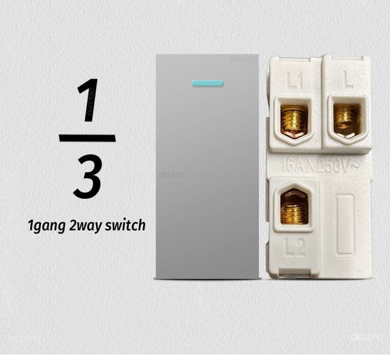 ViVeLUXUR Switch 2 way 1/3 Blanco (copia)