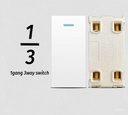 ViVeLUXUR Switch 4 way 220v 1/3 Blanco