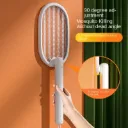Raqueta mata mosquito Recargable 2 modos de uso, plegable puede utilizar encendida todo el tiempo