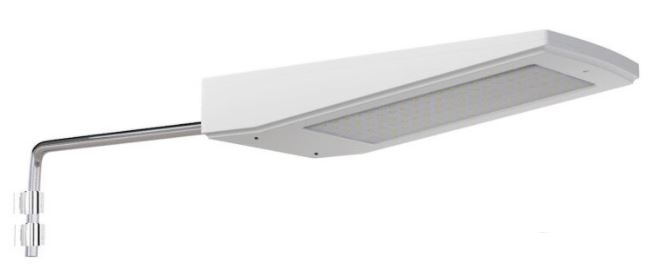 FOCO SOLAR PLASTIC 3000 LUMENS, color blanco, luz blanca