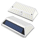 Wall light 142 LED, blanca + clear, moderna y luminosa, 3 funciones a escoger