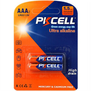 AAA Batería Pkcell pqt. 2 Ultra alcalina, BEST QUALITY