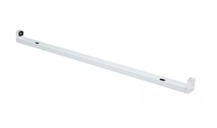 [T-44076] BASE PARA TUBO LED 4 PIES, TECHO O PARED