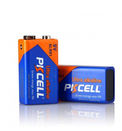BATERIA 9V PKCEL PAQ 1/10 Ultra alcalina, BEST QUALITY