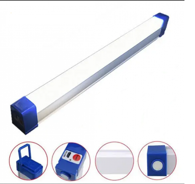 Barra LED de emergencia 12 INCH, con iman trasero y gancho 60w