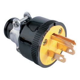 Conector macho para receptaculo120v 3 patas, perfecta para extensión