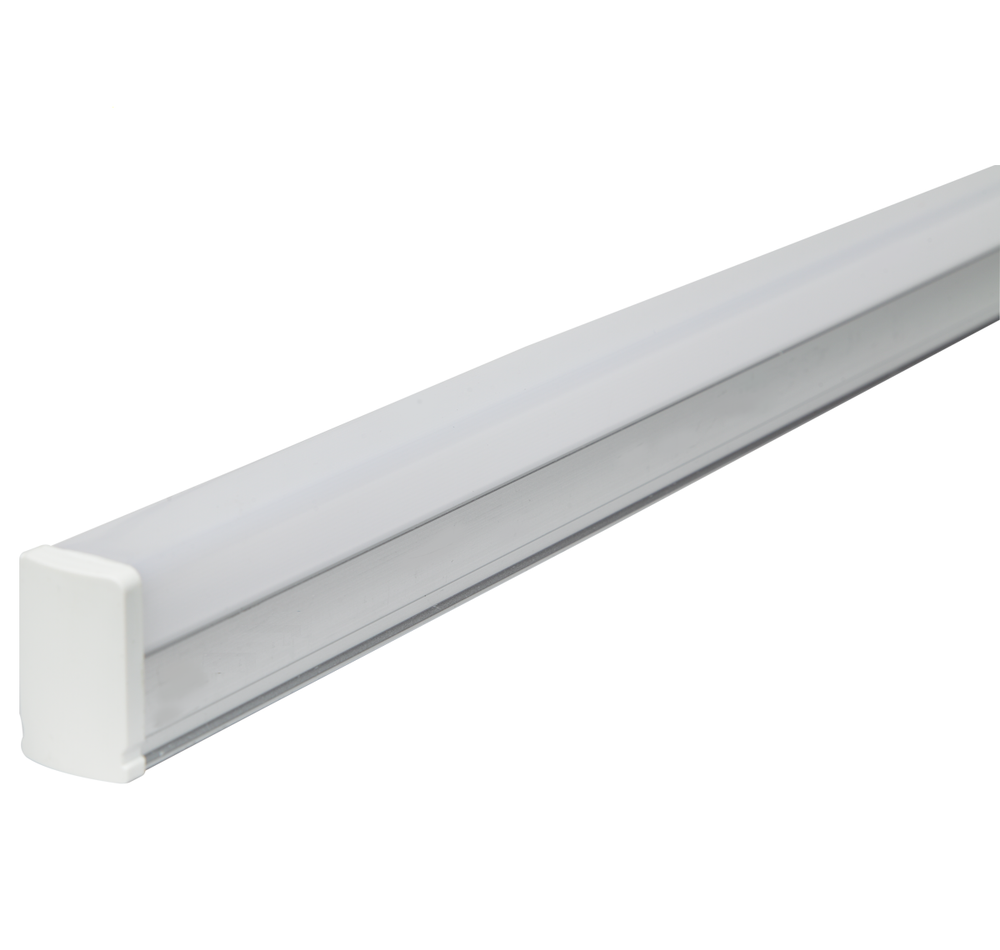[T-44106] LAMPARA T8 4 PIES TIPO CUADRADA LED 24W 110V IDEAL PARA GONDOLAS
