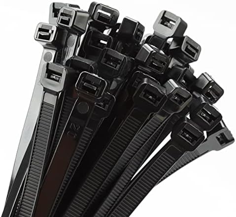 [T-0071] TIE WRAP NEGRO - 1/4 X 16"  PAQ 100 Strap