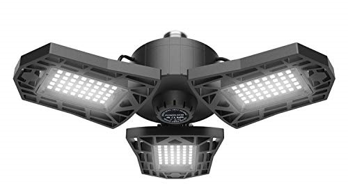 [T-44061] Bombilla sensor movimiento expandible 3 partes 60w - 6000k bulb, perfecta para establecimientos y cocheras