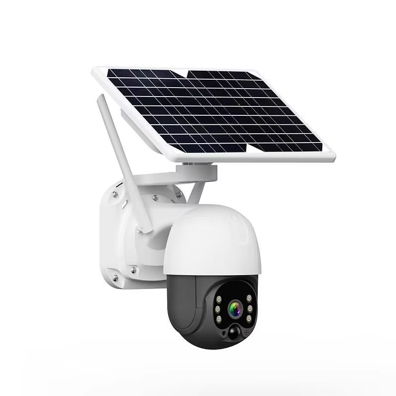 Camara solar wifi rotatoria IcSee 4MP, conecta a tu celular y  observa desde cualquier lugar