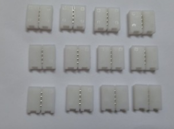 4 pins for 10mm IP20 RGB strip light, CONECTOR CINTA paquete de 4