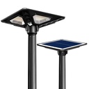 Lampara Solar 360 grados de tope cuadrada 200w, solo lampara, sensor