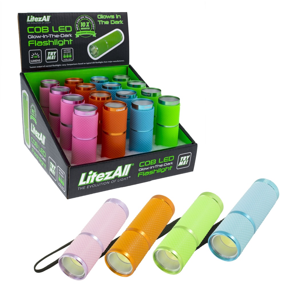 [21432 - rack 16 - master 64 -5%] Glow flashlight, 16/64, LA-COBSFTGLW - Promier