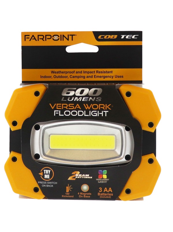 [Fl166012 *] Work lamp 600 lumens west (12)