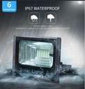 RK 25w solar flood light. Con indicador de bateria