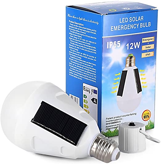 [44116 *] SOLAR BULB 12W E27