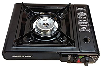 Estufa una hornilla portable de gas butano