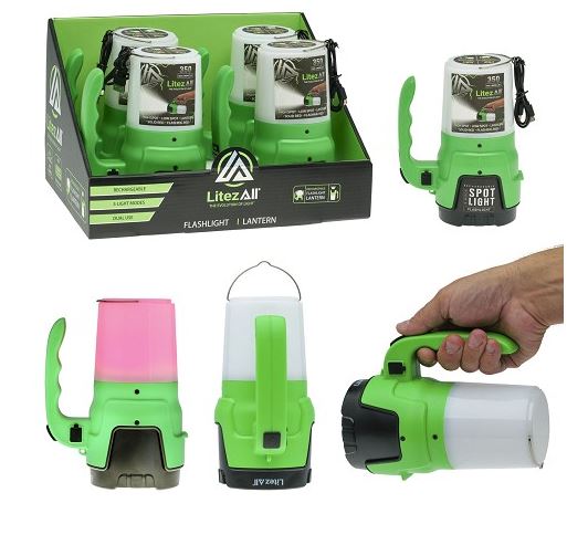 PROMIER Rechargeable lantern flashlight